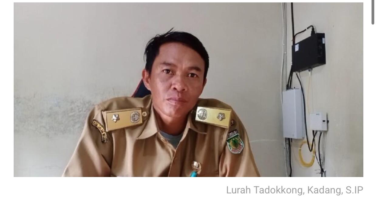 Lurah Tadokkong Pastikan tak Ada Penyerobotan
