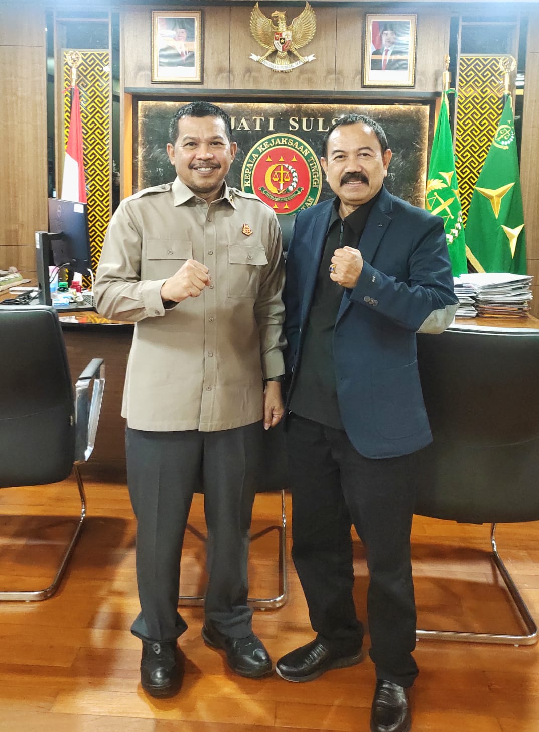 Derak Ucapkan Selamat Bertugas di Tempat Baru Buat Kajati Sulsel