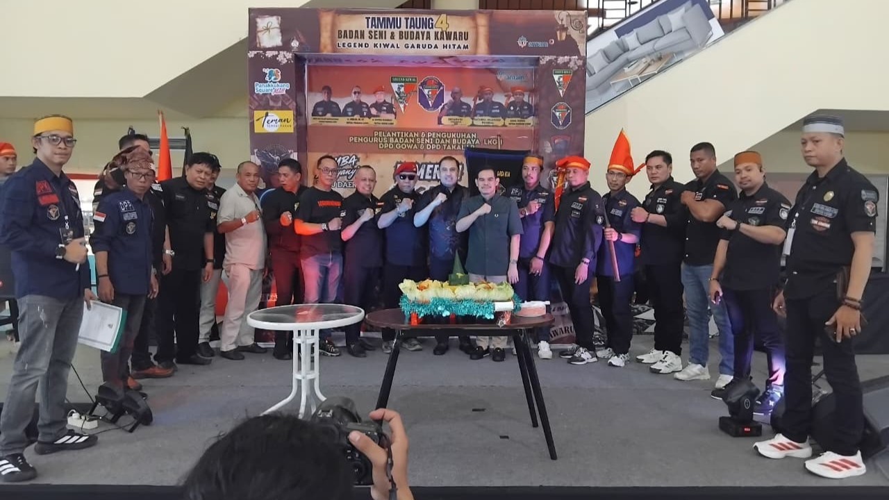 Peringati Ultah, Legend Kiwal Garuda Hitam Gelar Tammu Taung