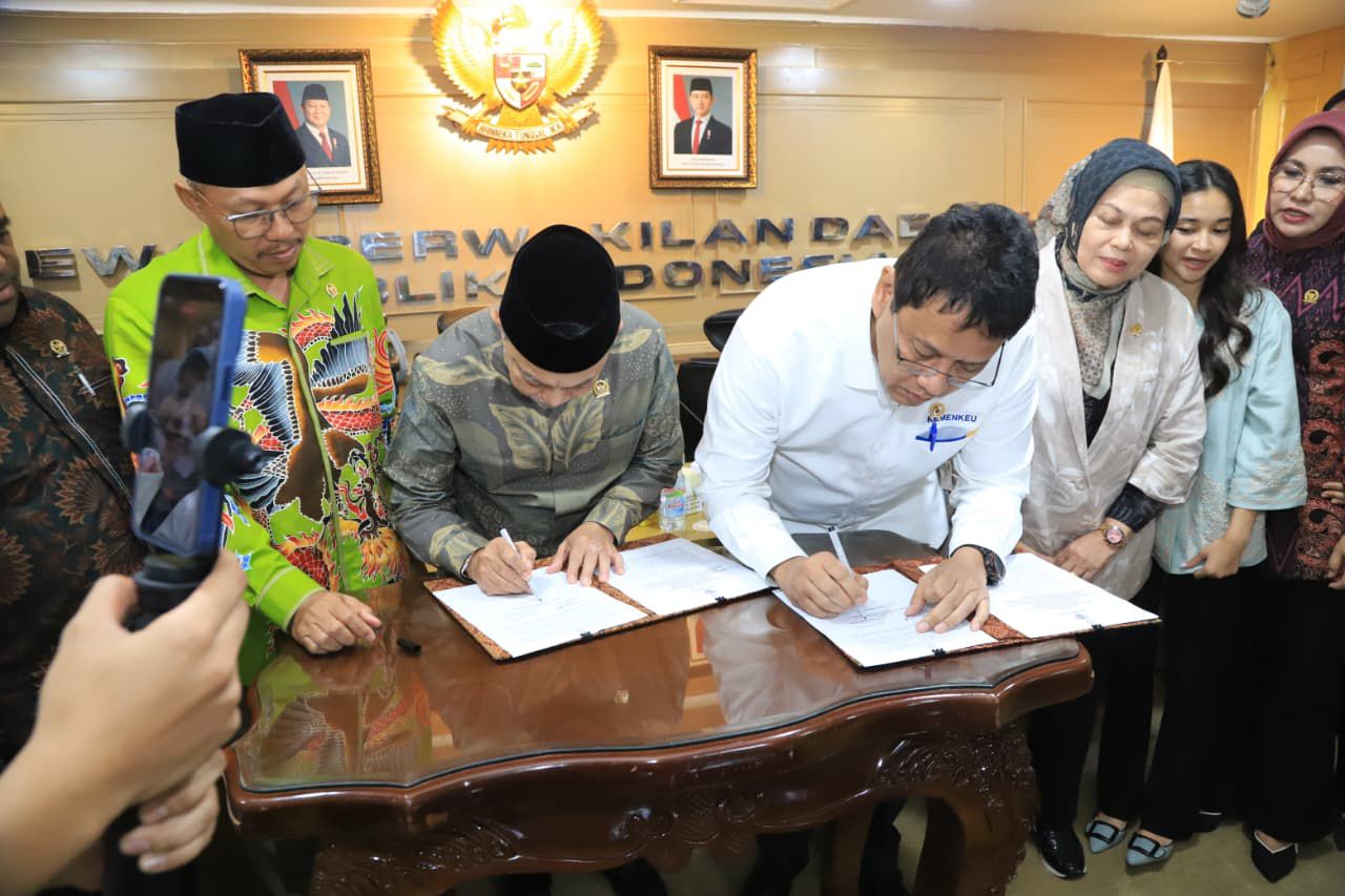 Tamsil Linrung Ajak Menkeu Supervisi Kemandirian Fiskal Daerah