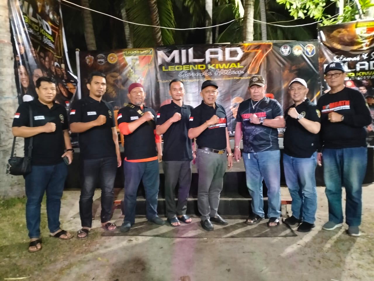 Kombath Hadiri Hut Ke-7 Legend Kiwal Garuda Hitam