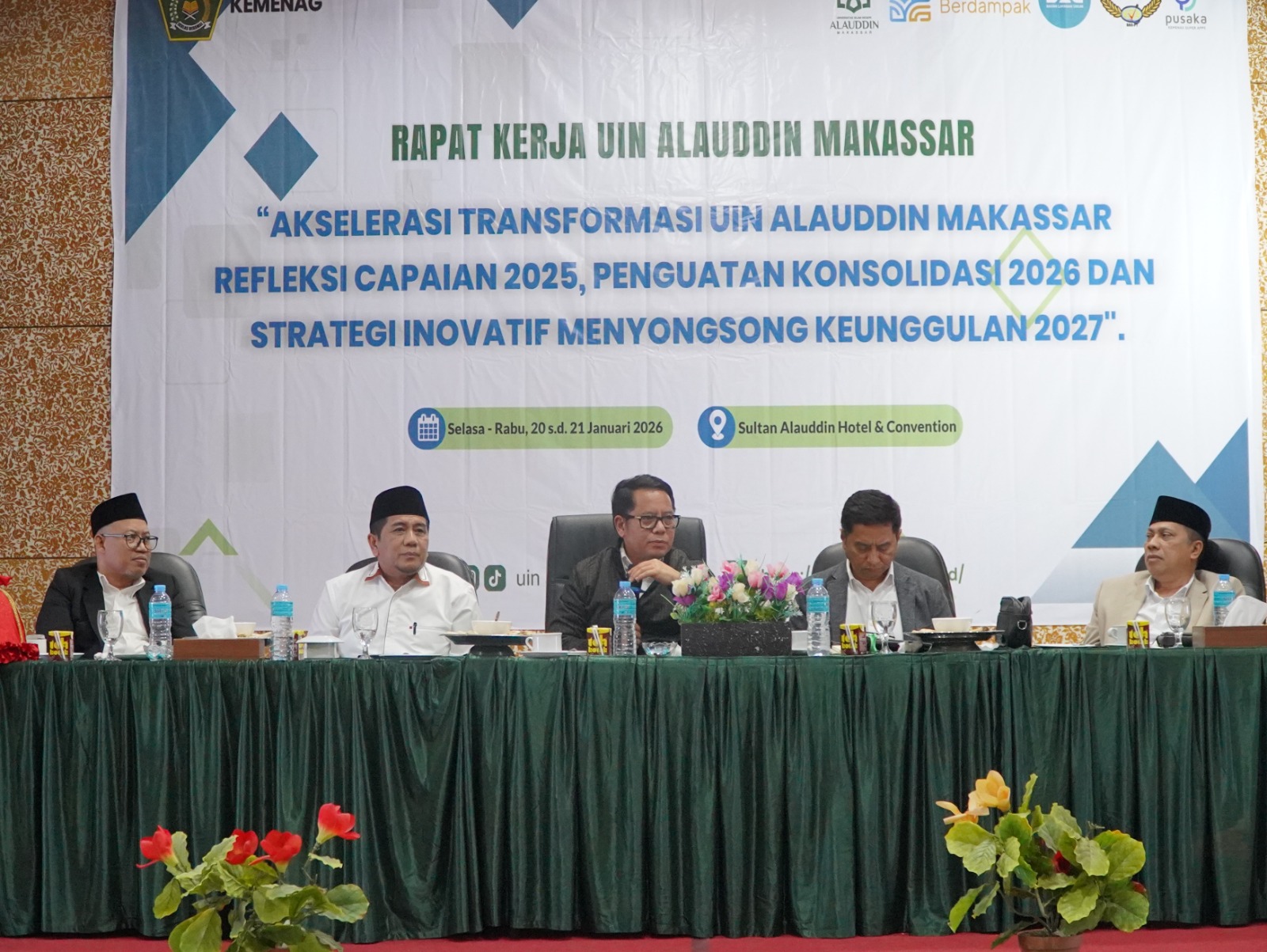 Sekjen Kemenag Sebut UIN Alauddin Makassar Kampus Papan Atas ,Dorong Beri Dampak Nyata di Masyarakat